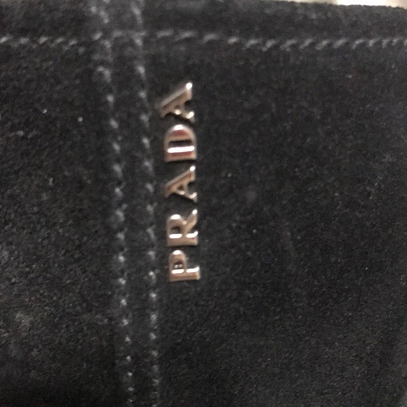 Prada black Suede boots EU 40 US 9.5 - Picture 5 of 8